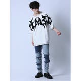 SD×PSYCHONATION トライバルロゴ クルー半袖Tシャツ | TAKA-Q MEN | 詳細画像5