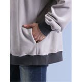 ベロアハーフZIP プルパーカー | TAKA-Q MEN | 詳細画像19 