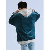 ベロアハーフZIP プルパーカー | TAKA-Q MEN | 詳細画像22 