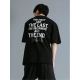 バンド クルーネック半袖ルーズTシャツ | TAKA-Q MEN | 詳細画像3 