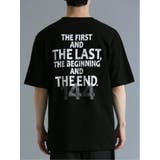 バンド クルーネック半袖ルーズTシャツ | TAKA-Q MEN | 詳細画像7 