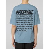 英字ロゴ クルーネック ルーズ半袖Tシャツ | TAKA-Q MEN | 詳細画像33 