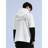 SHELLAC×SD 半袖プルパーカー+長袖Ｔシャツ アンサンブル | TAKA-Q MEN | 詳細画像18 