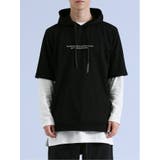 SHELLAC×SD 半袖プルパーカー+長袖Ｔシャツ アンサンブル | TAKA-Q MEN | 詳細画像6 