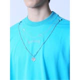 ネックレス付き クルーネック長袖Tシャツ | TAKA-Q MEN | 詳細画像12