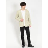鹿の子カーディガン&長袖Tシャツ アンサンブル | TAKA-Q MEN | 詳細画像26 