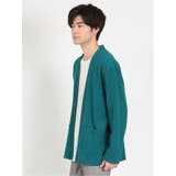 鹿の子カーディガン&長袖Tシャツ アンサンブル | TAKA-Q MEN | 詳細画像29 