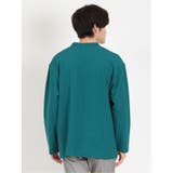 鹿の子カーディガン&長袖Tシャツ アンサンブル | TAKA-Q MEN | 詳細画像30 