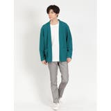 鹿の子カーディガン&長袖Tシャツ アンサンブル | TAKA-Q MEN | 詳細画像41 