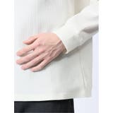テックワッフル クルーネック長袖Tシャツ | TAKA-Q MEN | 詳細画像10