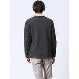 テックワッフル クルーネック長袖Tシャツ | TAKA-Q MEN | 詳細画像13