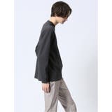 テックワッフル クルーネック長袖Tシャツ | TAKA-Q MEN | 詳細画像14