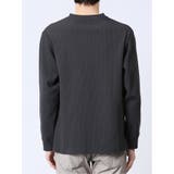 テックワッフル クルーネック長袖Tシャツ | TAKA-Q MEN | 詳細画像18