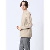 テックワッフル クルーネック長袖Tシャツ | TAKA-Q MEN | 詳細画像22