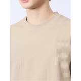 テックワッフル クルーネック長袖Tシャツ | TAKA-Q MEN | 詳細画像29