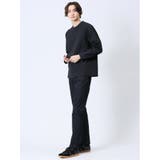テックワッフル クルーネック長袖Tシャツ | TAKA-Q MEN | 詳細画像35