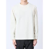 テックワッフル クルーネック長袖Tシャツ | TAKA-Q MEN | 詳細画像6
