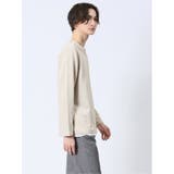 ストレッチ フェイクキーネック長袖Tシャツ | TAKA-Q MEN | 詳細画像14