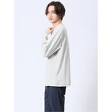 ストレッチ フェイクキーネック長袖Tシャツ | TAKA-Q MEN | 詳細画像2