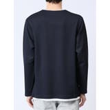 ストレッチ フェイクキーネック長袖Tシャツ | TAKA-Q MEN | 詳細画像28