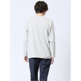 ストレッチ フェイクキーネック長袖Tシャツ | TAKA-Q MEN | 詳細画像3