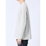 ストレッチ フェイクキーネック長袖Tシャツ | TAKA-Q MEN | 詳細画像7