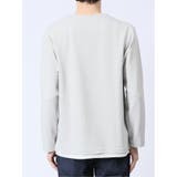 ストレッチ フェイクキーネック長袖Tシャツ | TAKA-Q MEN | 詳細画像8