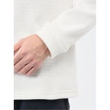 ストレッチ モールジャガード クルーネック長袖Tシャツ | TAKA-Q MEN | 詳細画像10