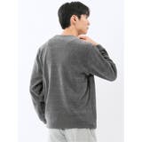 ストレッチ モールジャガード クルーネック長袖Tシャツ | TAKA-Q MEN | 詳細画像13
