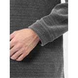 ストレッチ モールジャガード クルーネック長袖Tシャツ | TAKA-Q MEN | 詳細画像20