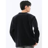 ストレッチ モールジャガード クルーネック長袖Tシャツ | TAKA-Q MEN | 詳細画像31