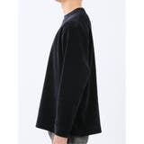 ストレッチ モールジャガード クルーネック長袖Tシャツ | TAKA-Q MEN | 詳細画像35