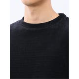 ストレッチ モールジャガード クルーネック長袖Tシャツ | TAKA-Q MEN | 詳細画像37