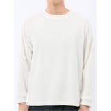 ストレッチ モールジャガード クルーネック長袖Tシャツ | TAKA-Q MEN | 詳細画像6