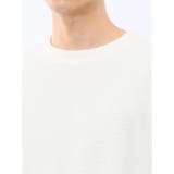 ストレッチ モールジャガード クルーネック長袖Tシャツ | TAKA-Q MEN | 詳細画像9