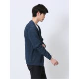 Vネックカーディガン&長袖Tシャツ アンサンブル | TAKA-Q MEN | 詳細画像18
