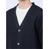 Vネックカーディガン&長袖Tシャツ アンサンブル | TAKA-Q MEN | 詳細画像37