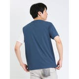 接触冷感 切替クルーネック半袖Tシャツ | TAKA-Q MEN | 詳細画像22 