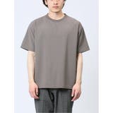 ふくれストライプ クルーネック半袖Tシャツ | TAKA-Q MEN | 詳細画像10 
