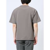 ふくれストライプ クルーネック半袖Tシャツ | TAKA-Q MEN | 詳細画像12 