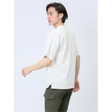 ふくれストライプ クルーネック半袖Tシャツ | TAKA-Q MEN | 詳細画像15 