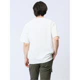 ふくれストライプ クルーネック半袖Tシャツ | TAKA-Q MEN | 詳細画像16 