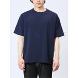 ふくれストライプ クルーネック半袖Tシャツ | TAKA-Q MEN | 詳細画像34 