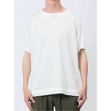 ふくれジャガード フェイクキーネック半袖Tシャツ | TAKA-Q MEN | 詳細画像19 