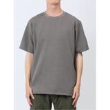 ふくれジャガード クルーネック半袖Tシャツ | TAKA-Q MEN | 詳細画像20 