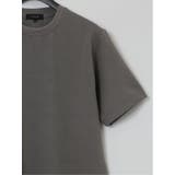 ふくれジャガード クルーネック半袖Tシャツ | TAKA-Q MEN | 詳細画像28 