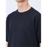 ふくれジャガード クルーネック半袖Tシャツ | TAKA-Q MEN | 詳細画像37 