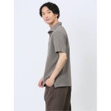リップルボーダー 半袖ポロシャツ | TAKA-Q MEN | 詳細画像16