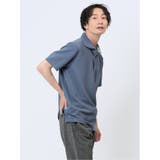 リップルボーダー 半袖ポロシャツ | TAKA-Q MEN | 詳細画像32