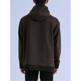 ダンボール リブ配色切替 長袖プルパーカー | TAKA-Q MEN | 詳細画像26 